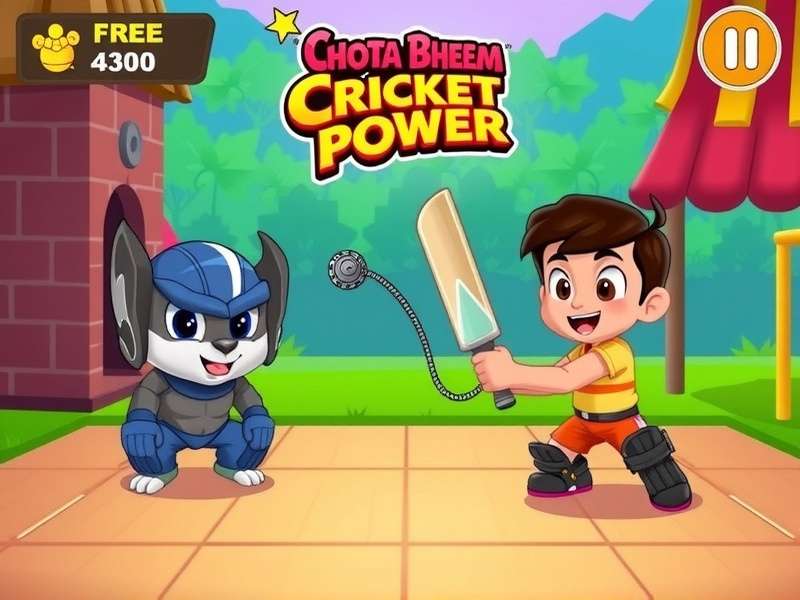 Chhota Bheem Cricket Power Gameplay